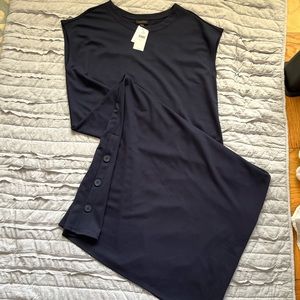 J. Jill Navy Maxi Dress